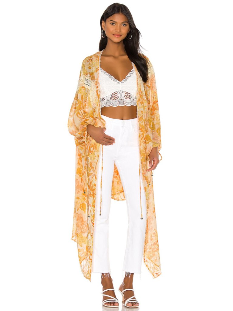 Free People Lost In Love Kimono Jacket